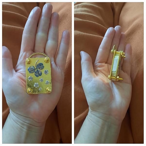 Customer photo review of Mini Flower Press
