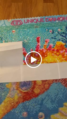 Customer video review of 5D Diamond Painting – Tropische Seepferdchen-Träume