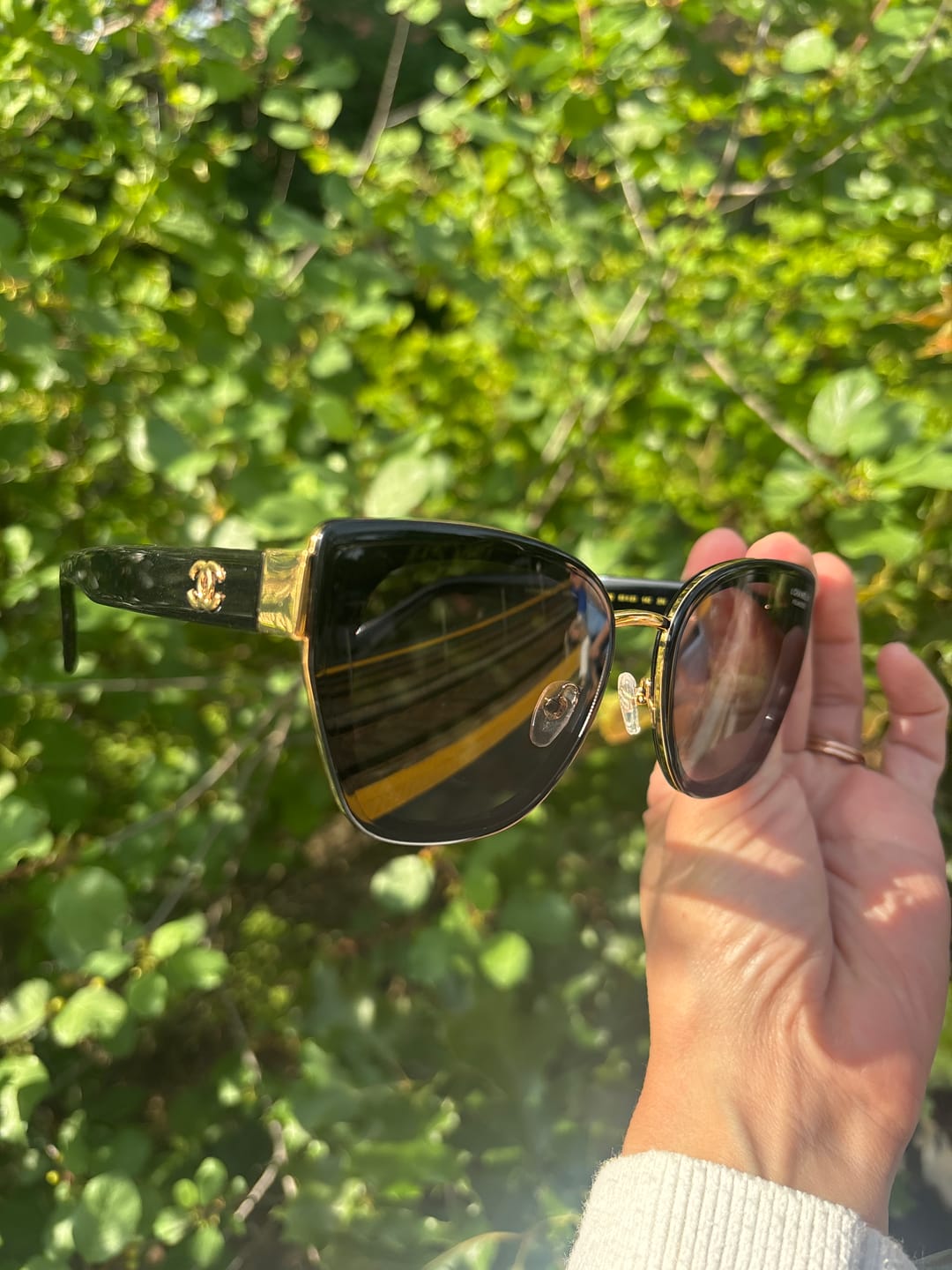 Customer photo review of Chanel Sunglasses 2026 CH1583LQ