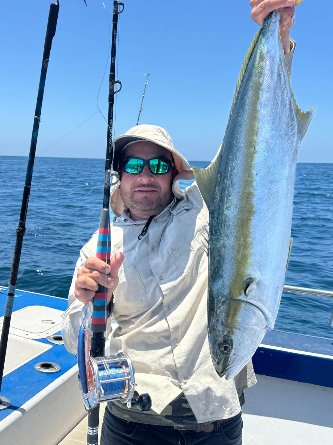 Customer photo review of GOOFISH® Gamefish Fishing Rod 168cm Saltwater  Trolling Casting Baiting Rod with FUJI Setting and Alu Alloy Reel Seat