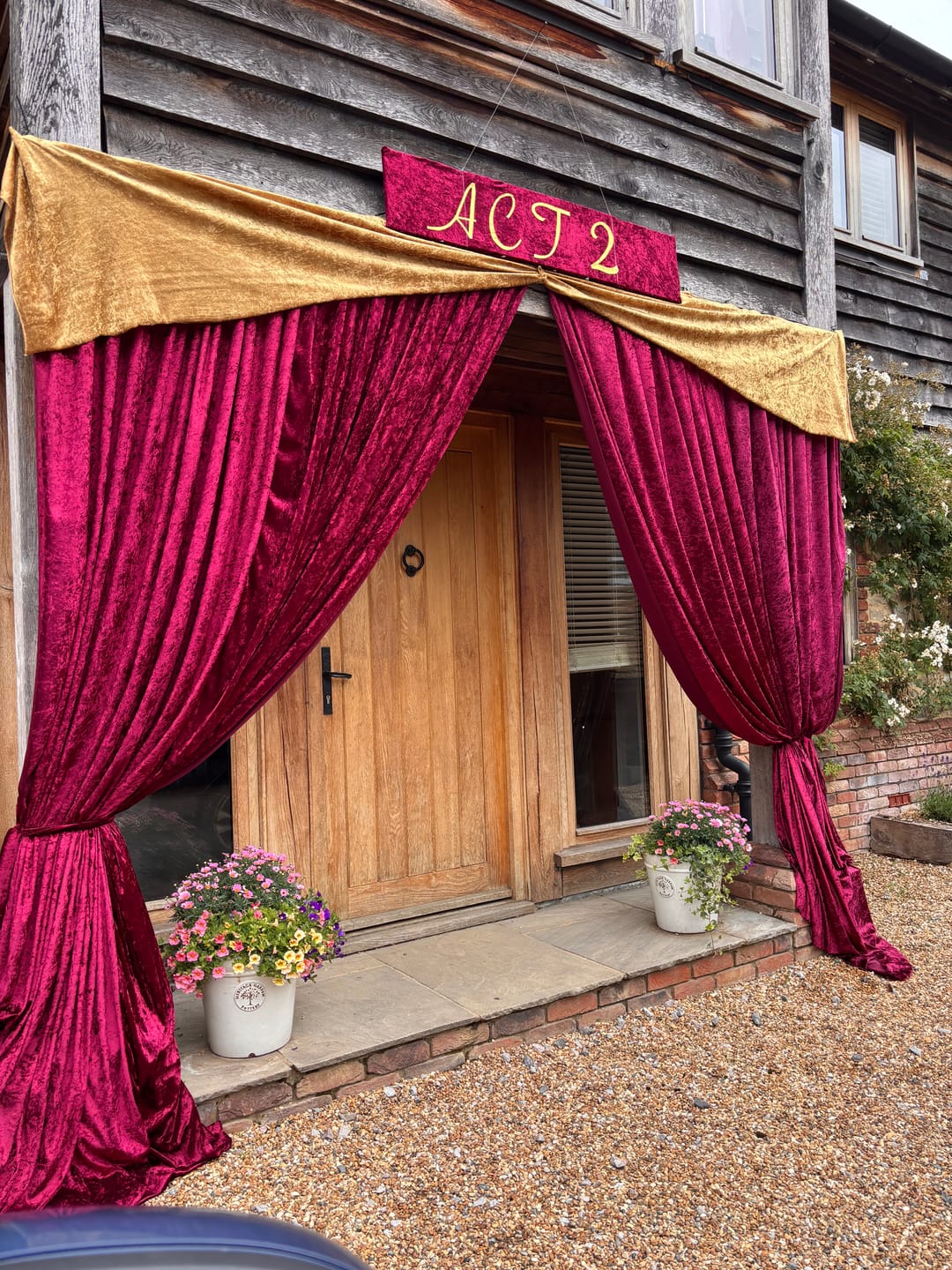 Customer photo review of Crushed Velvet Fabric