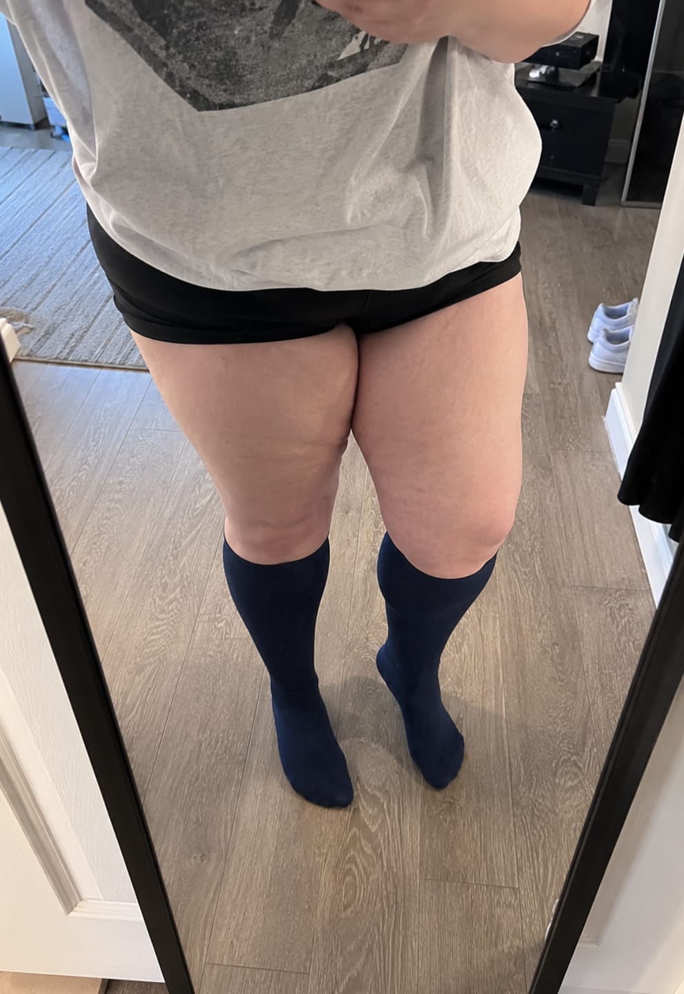 Customer photo review of PureCompress™ Everyday Bamboo Compression Socks