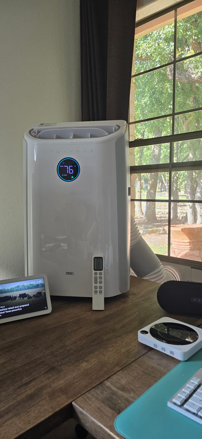 Customer photo review of Portable Air Conditioner 740S
