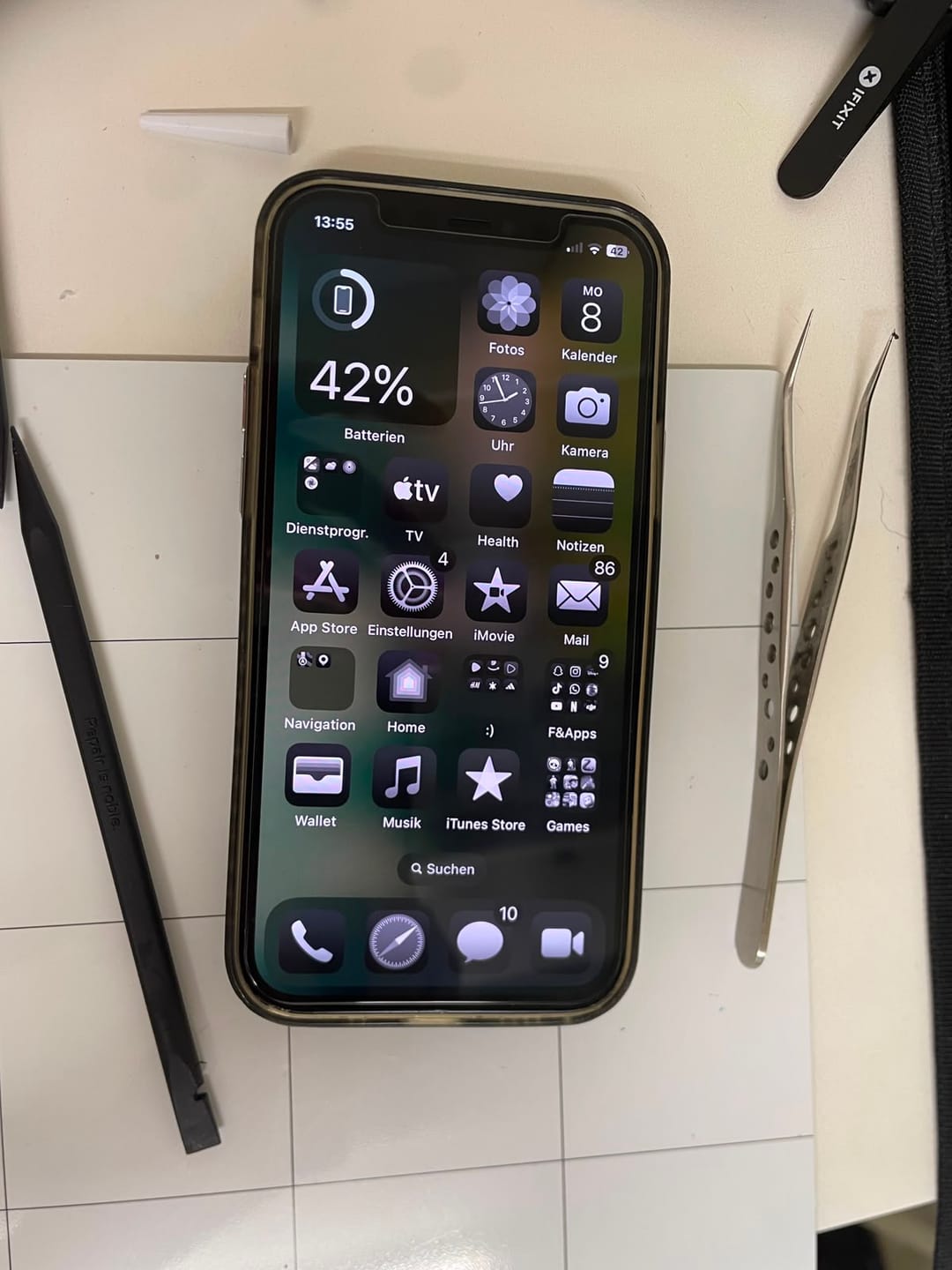 Customer photo review of iPhone 12 / 12 Pro Pulled OLED Assembly Display Bildschirm