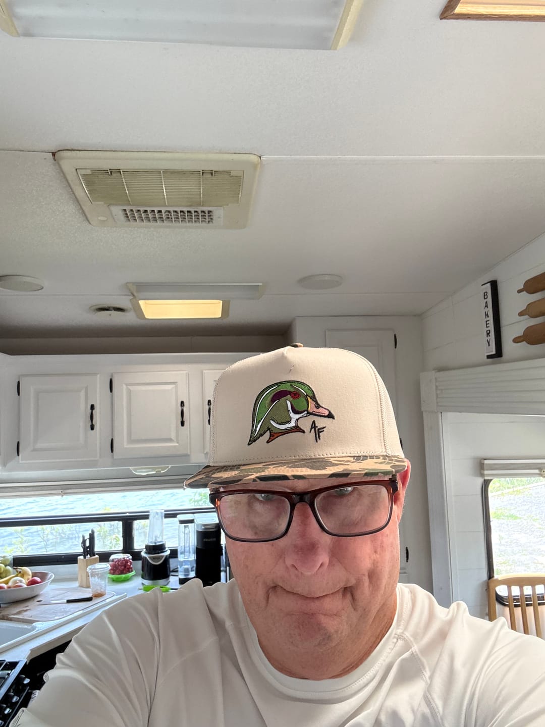 Customer photo review of Wood Duck Head — Old School Camo