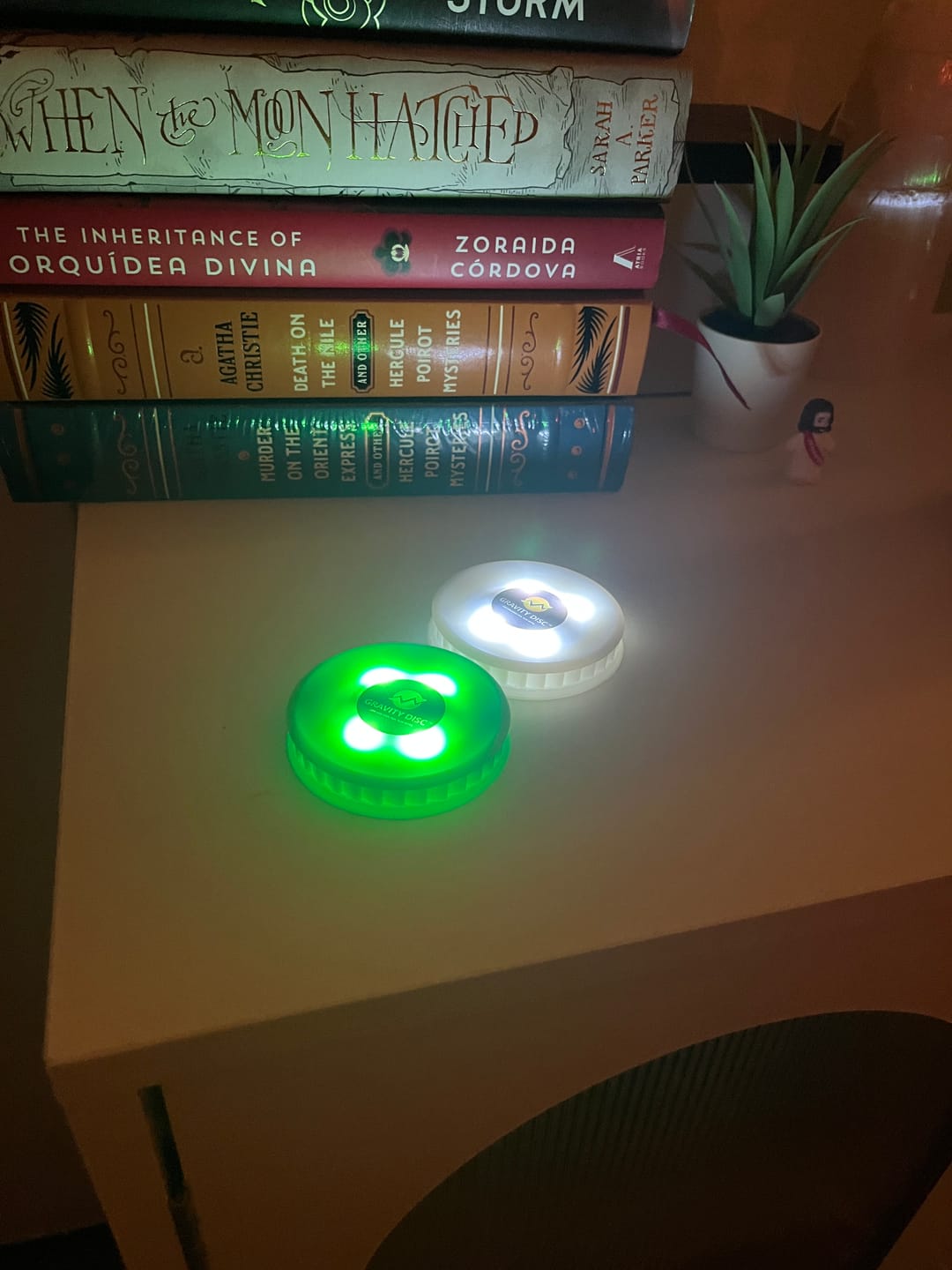 Customer photo review of Gravity Disc™ - NightFlight 2 Pack