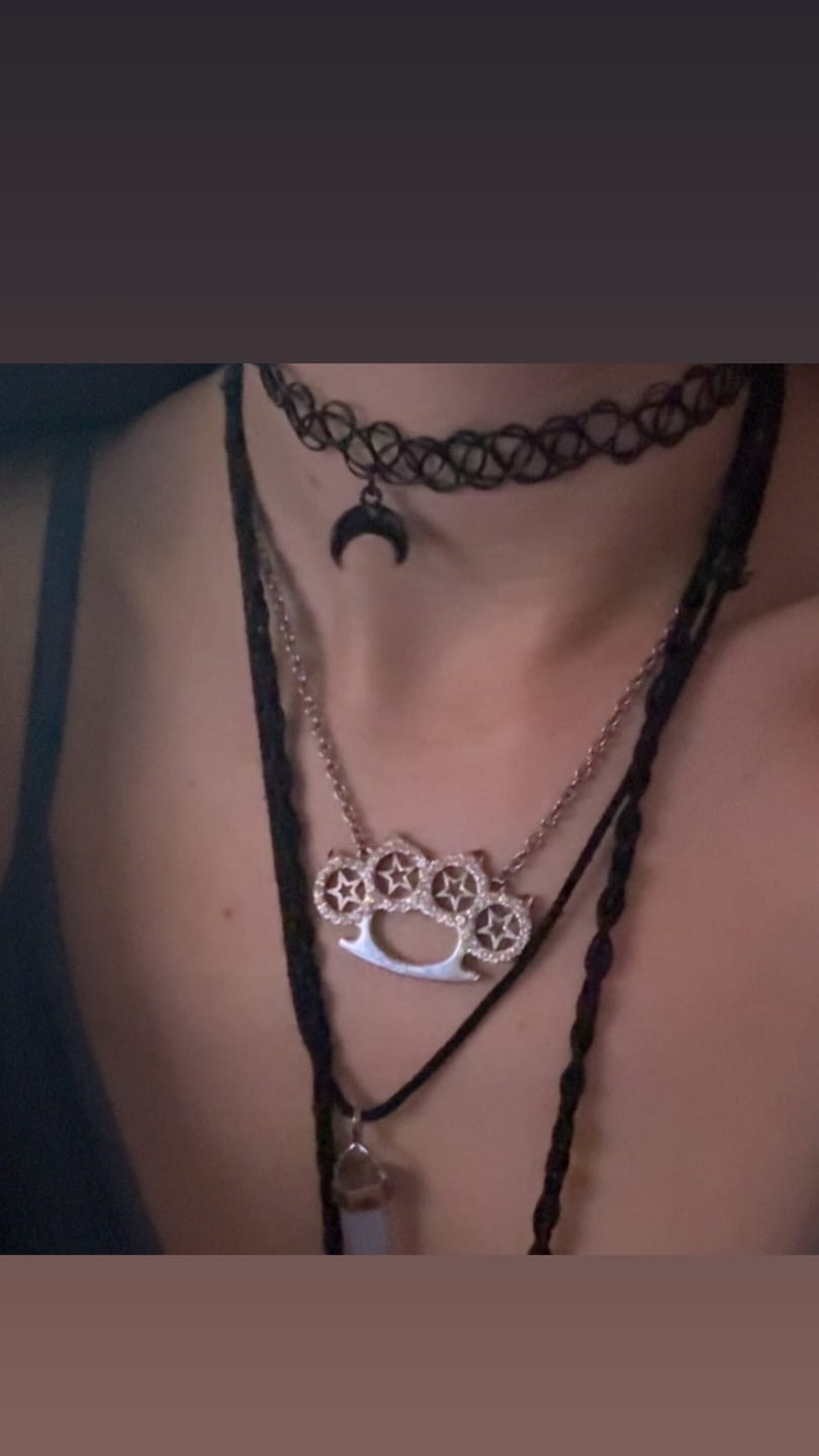 Customer photo review of Fatale Necklace