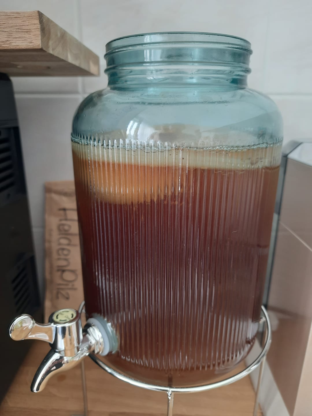 Customer photo review of BIO Kombucha Scoby + Ansatzflüssigkeit