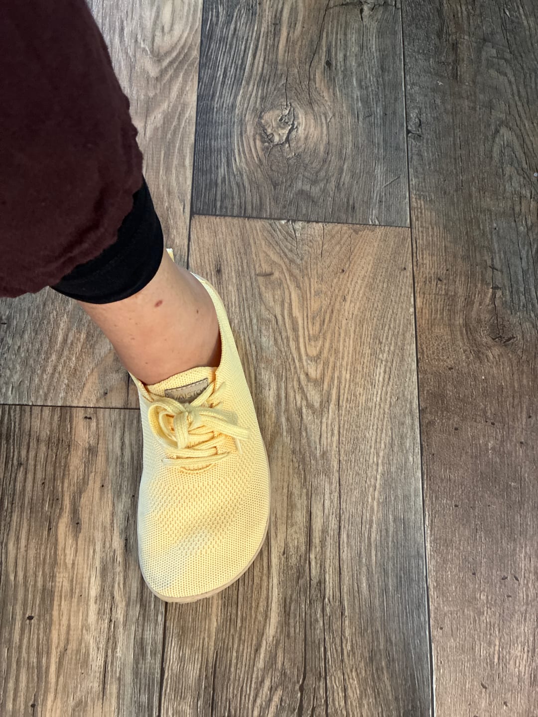 Customer photo review of Vaistoa Iloa | Knitted Barefoot Sneakers