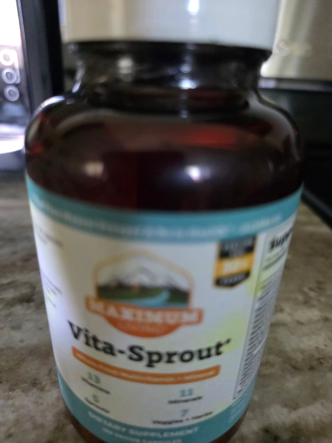 Customer photo review of Vita-Sprout (Multi Vitamin)