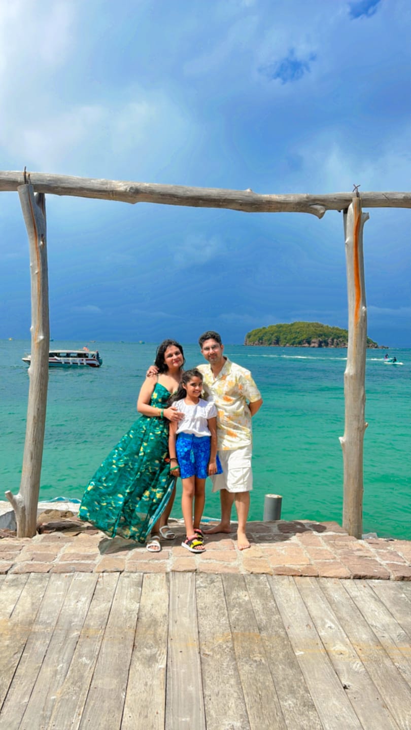 Customer photo review of Aspen Swimsuit With Sarong Skirt In Dark Green