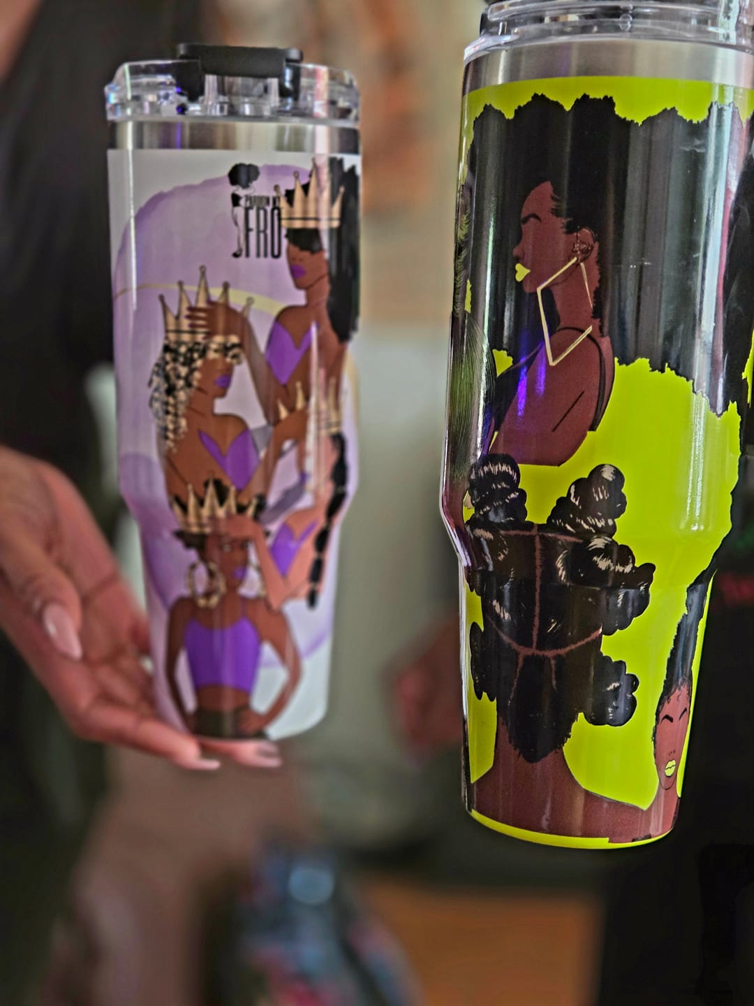 Customer photo review of Mane Mafia 40 fl oz Tumbler