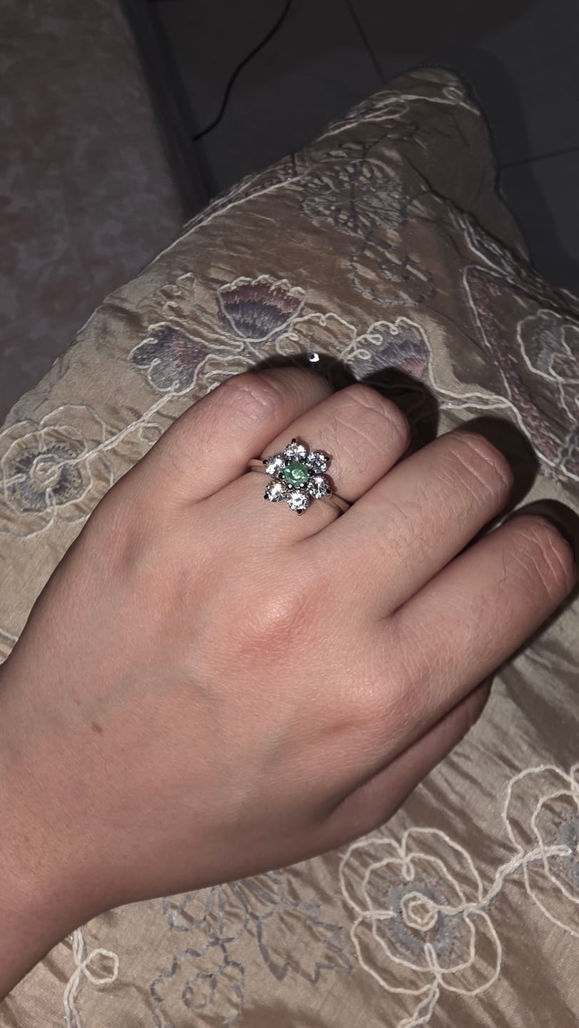 Customer photo review of VIBRANT VINES RING
