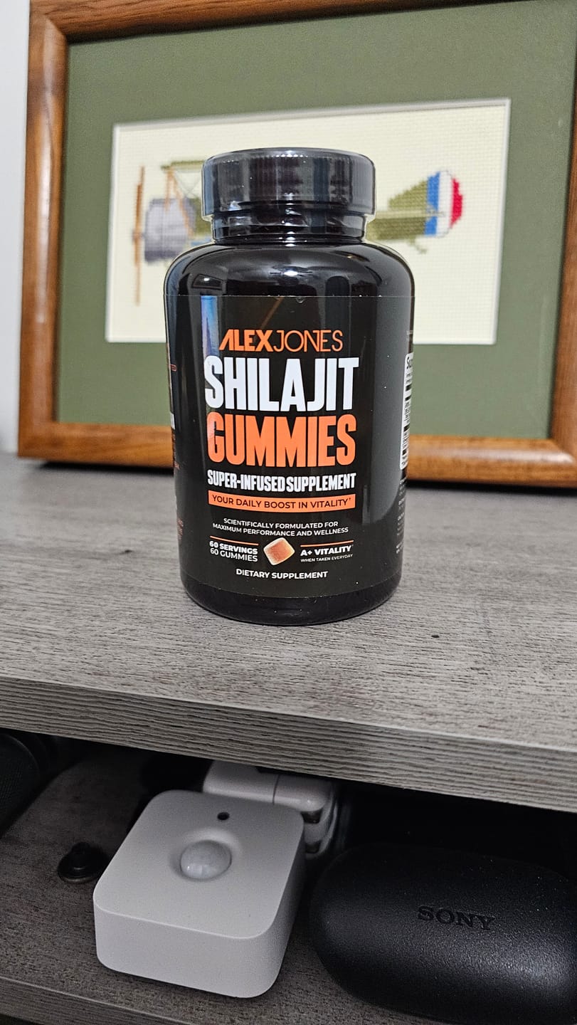 Customer photo review of Shilajit Gummies - Pineapple - Super-Infused Supplement (60 Gummies) (60 Servings)