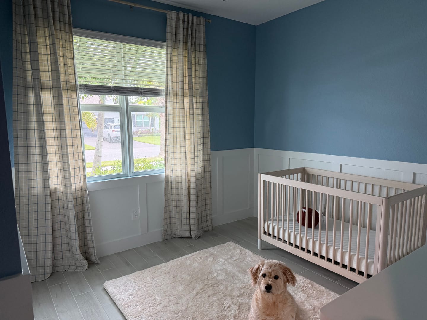 Customer photo review of Deluxe Shaggy Relax Mat - 1.4" Thick Foam Base