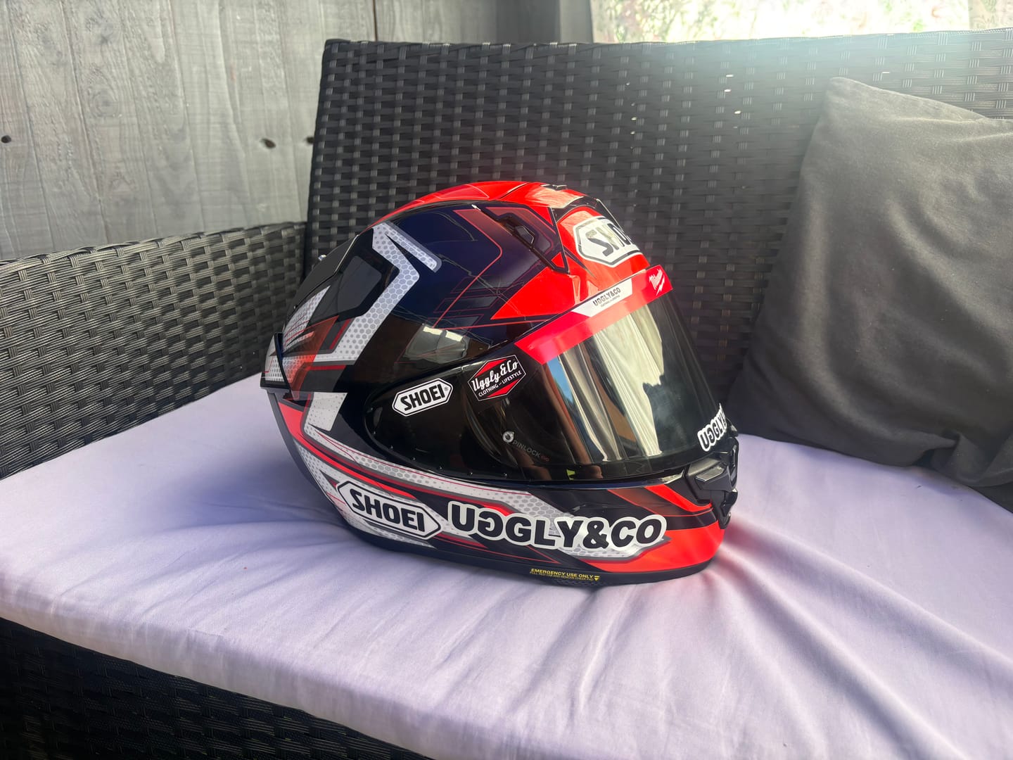 Customer photo review of Milwaukee Tools Helmet Sticker Kit