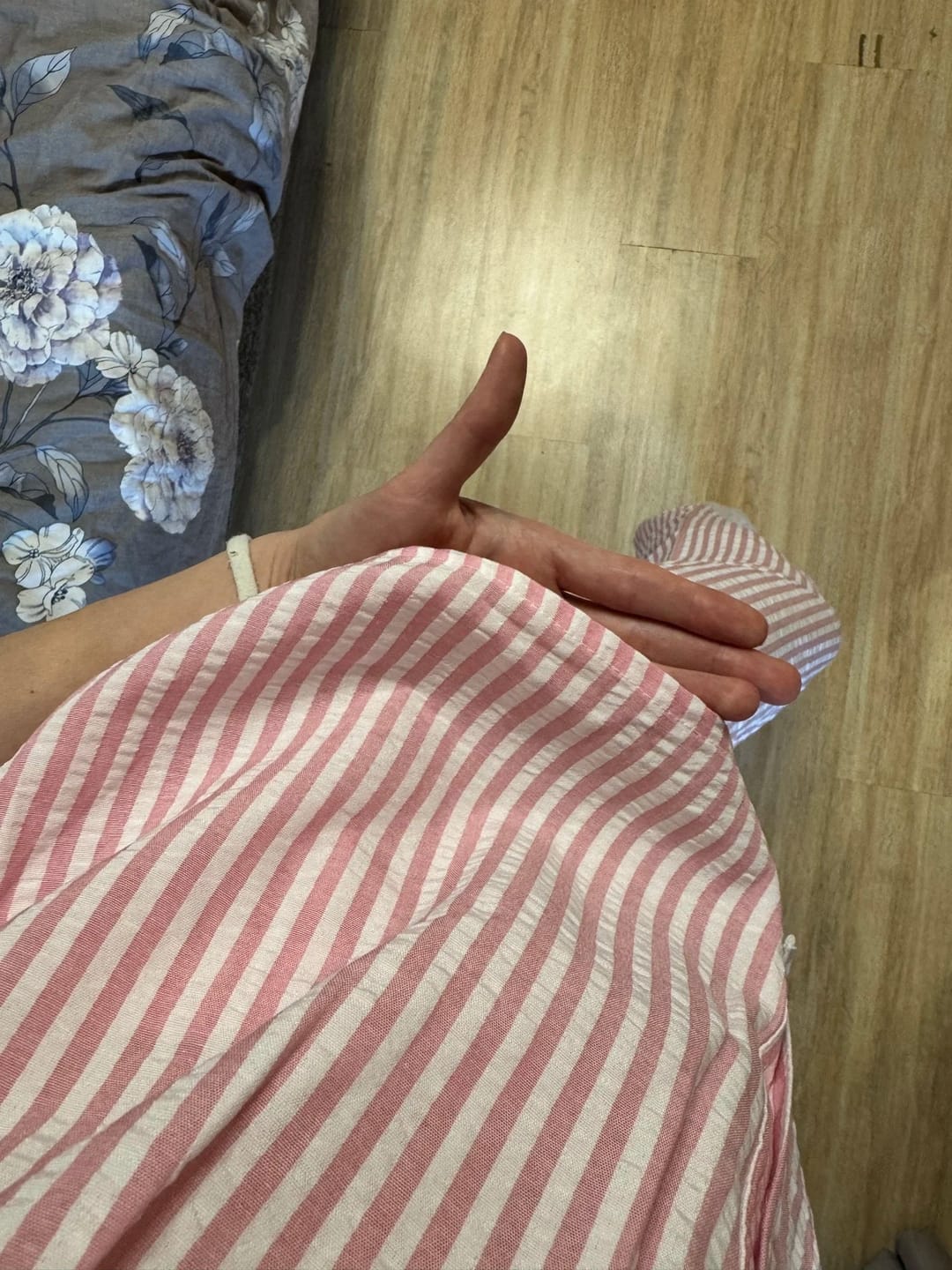Customer photo review of Catalina Striped Sleeveless Pajama Set