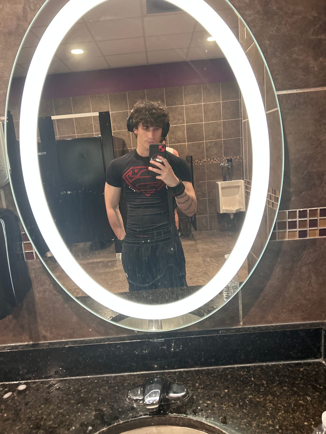 Customer photo review of 4117 - Superman Compression Tees