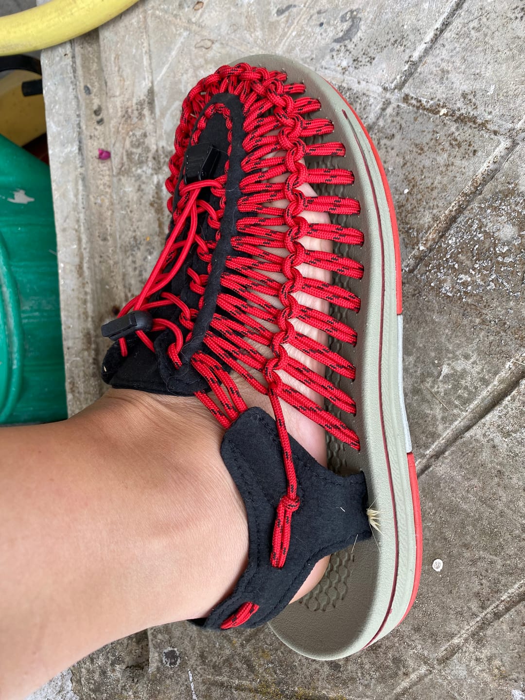 Customer photo review of Sandalias Outdoor WalkFree™ Unisex - Flexibles, Transpirables y Ultra Cómodas