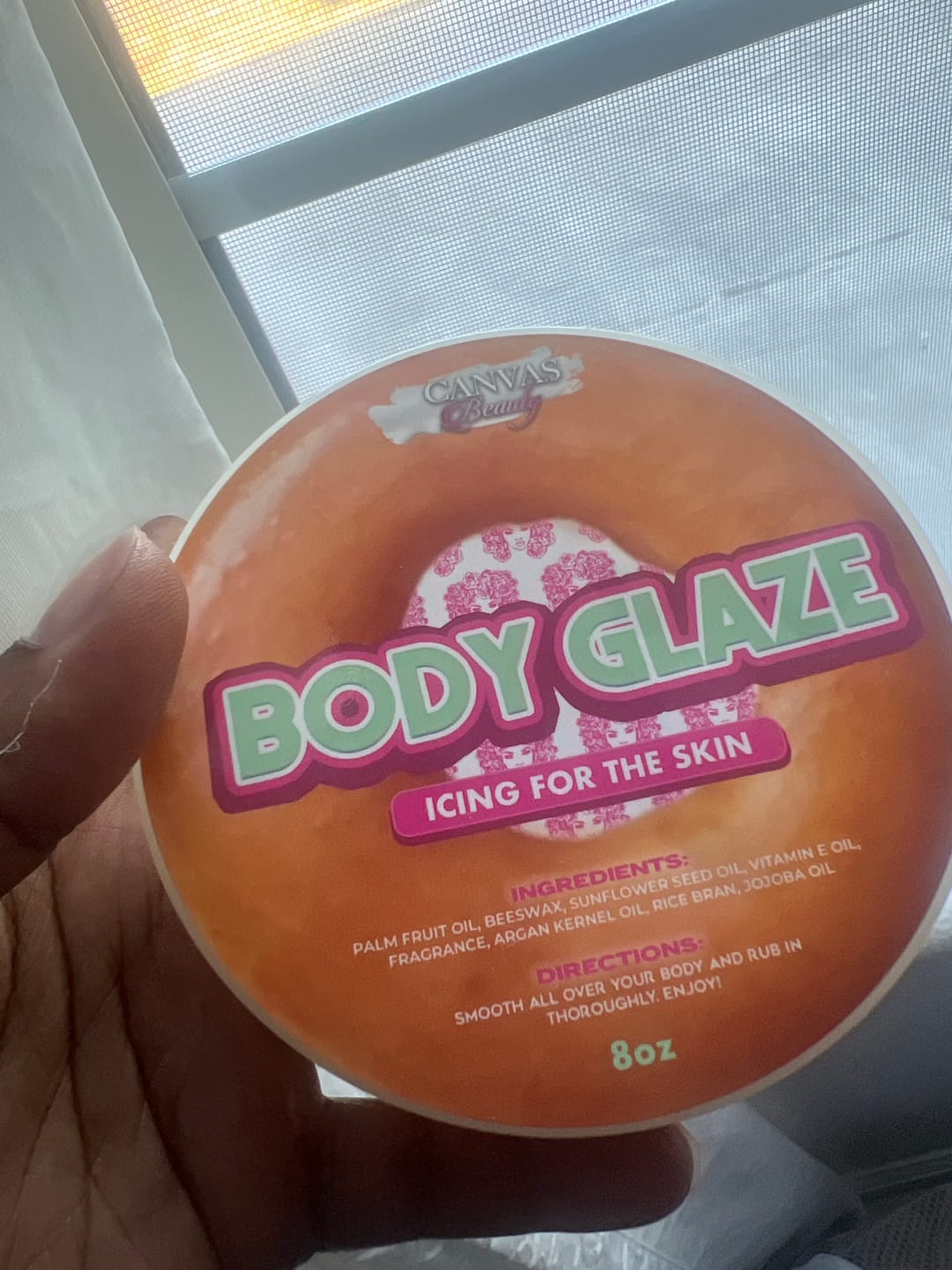 Customer photo review of BODY GLAZE: GLAZED DONUT