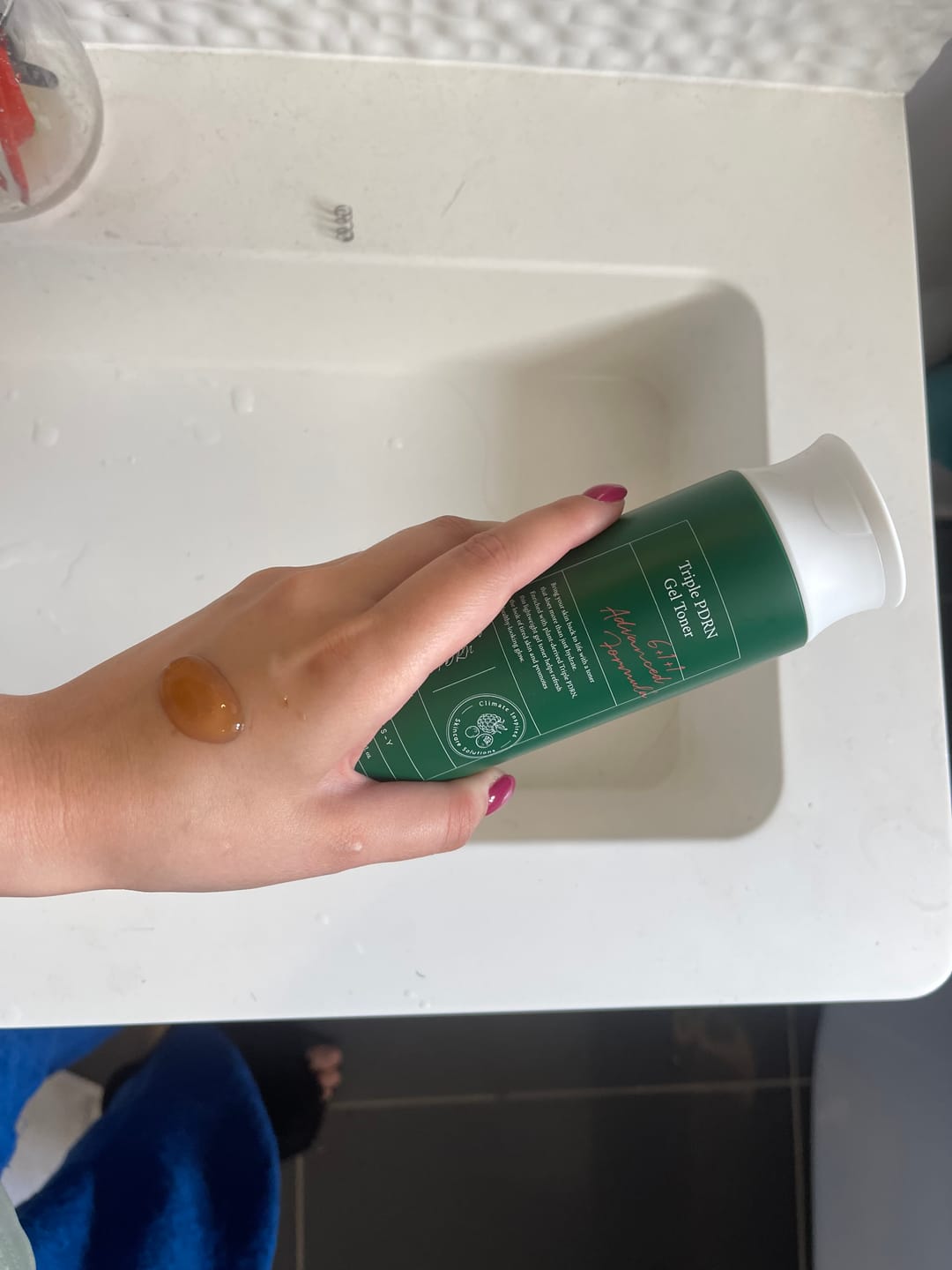 Customer photo review of Gēla toneris ar PDRN AXIS-Y Triple PDRN Gel Toner