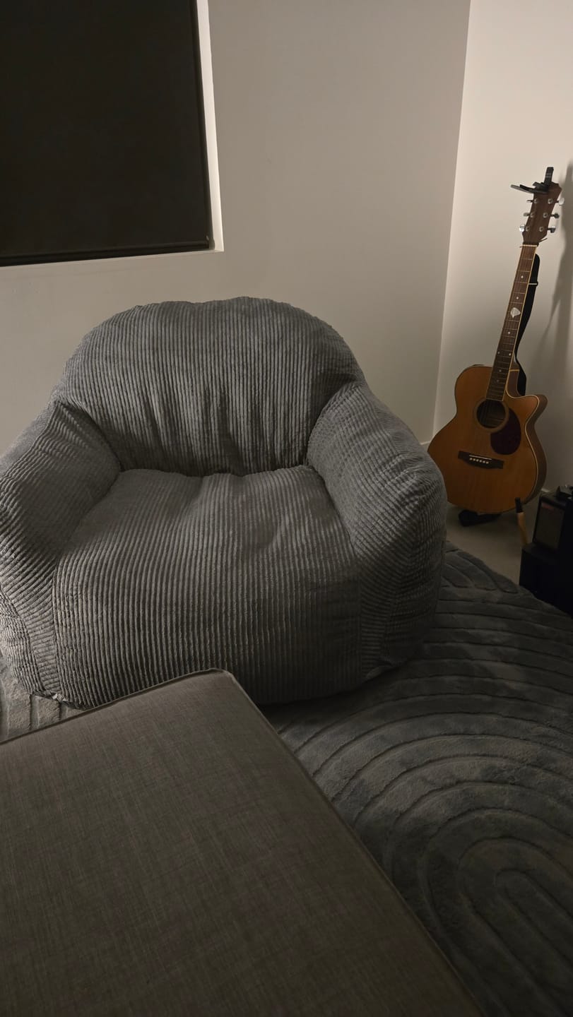 Customer photo review of Luxury Foam Relax Chair