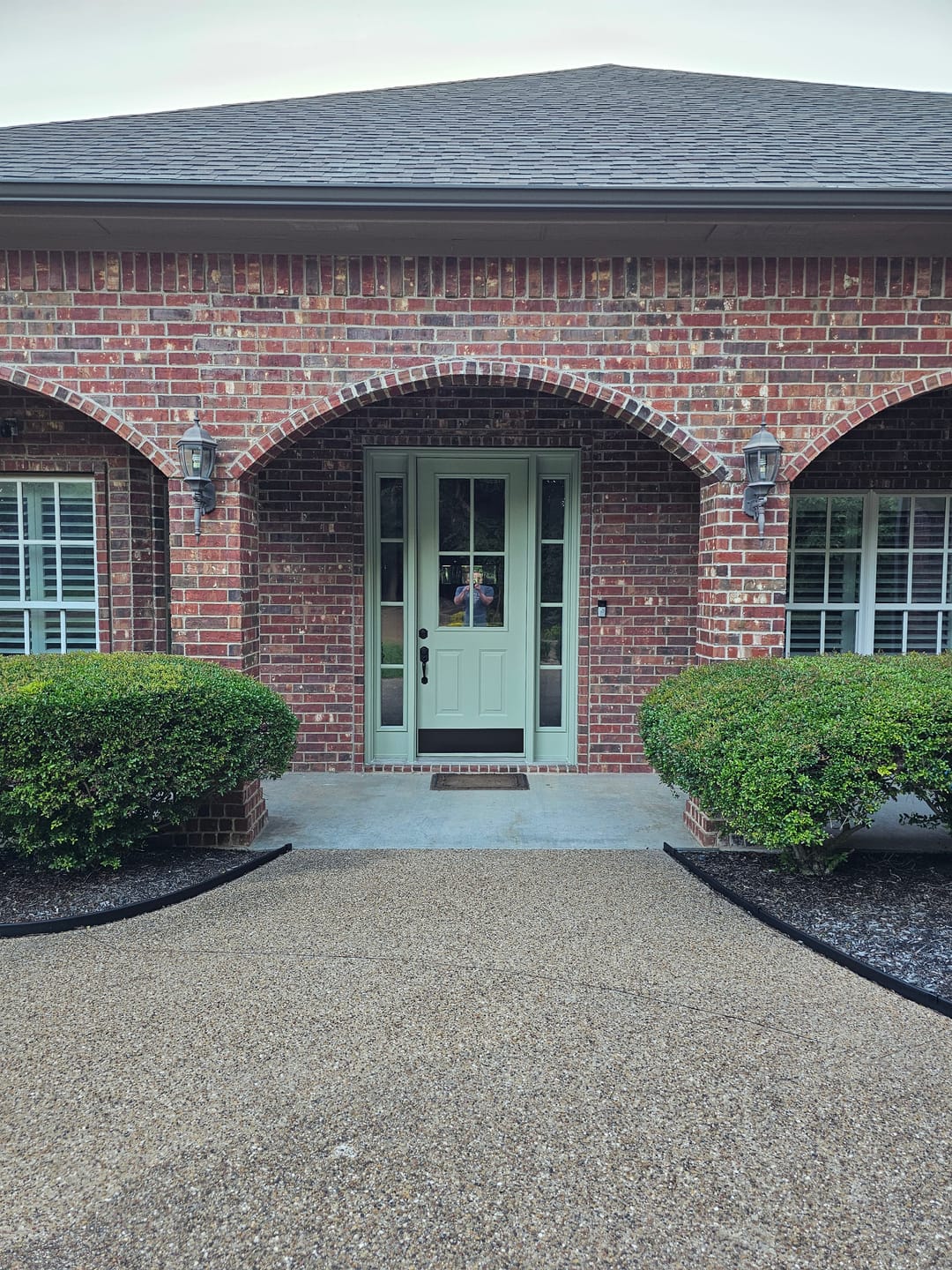 Customer photo review of Clear 4 Lite Glass and Frame Kit (3/4 Lite)