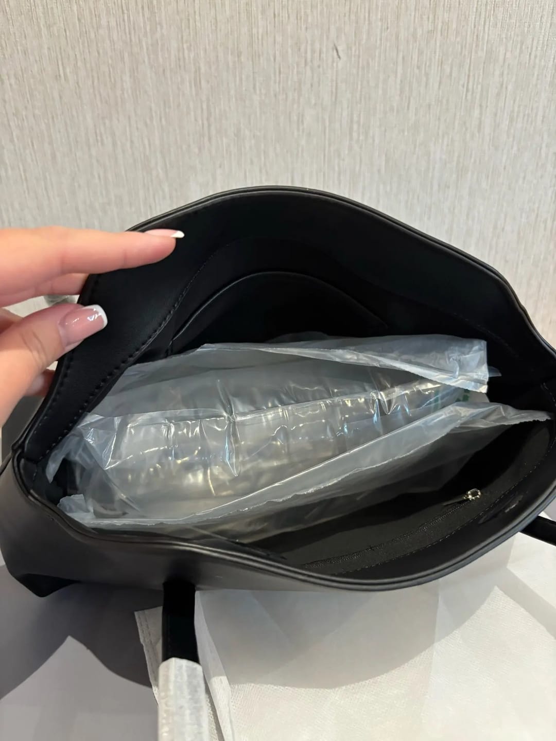Customer photo review of Cilla Pillow Shoulder Tote Bag