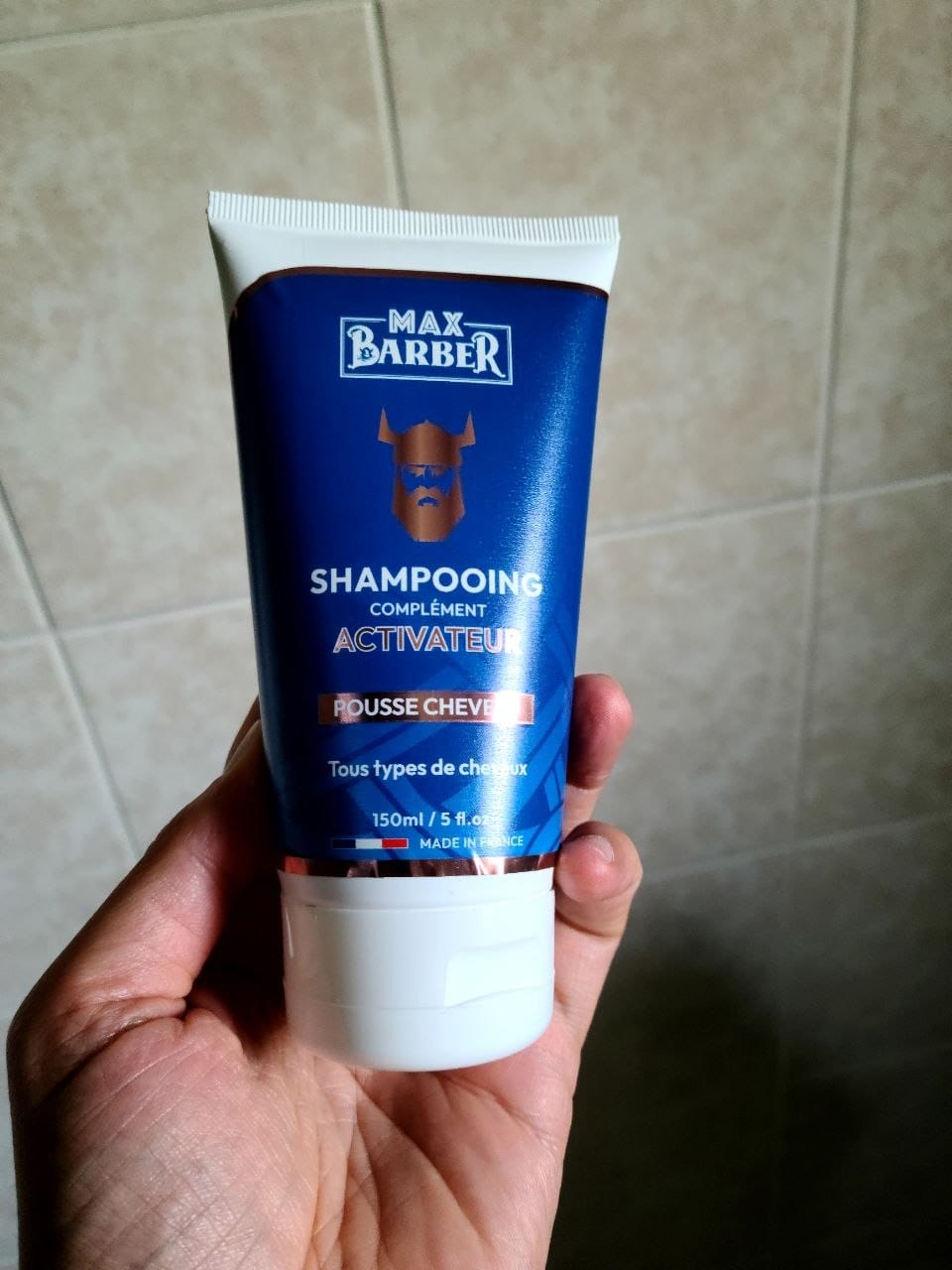 Customer photo review of Shampoing Anti Chute Homme au Baicapil ®