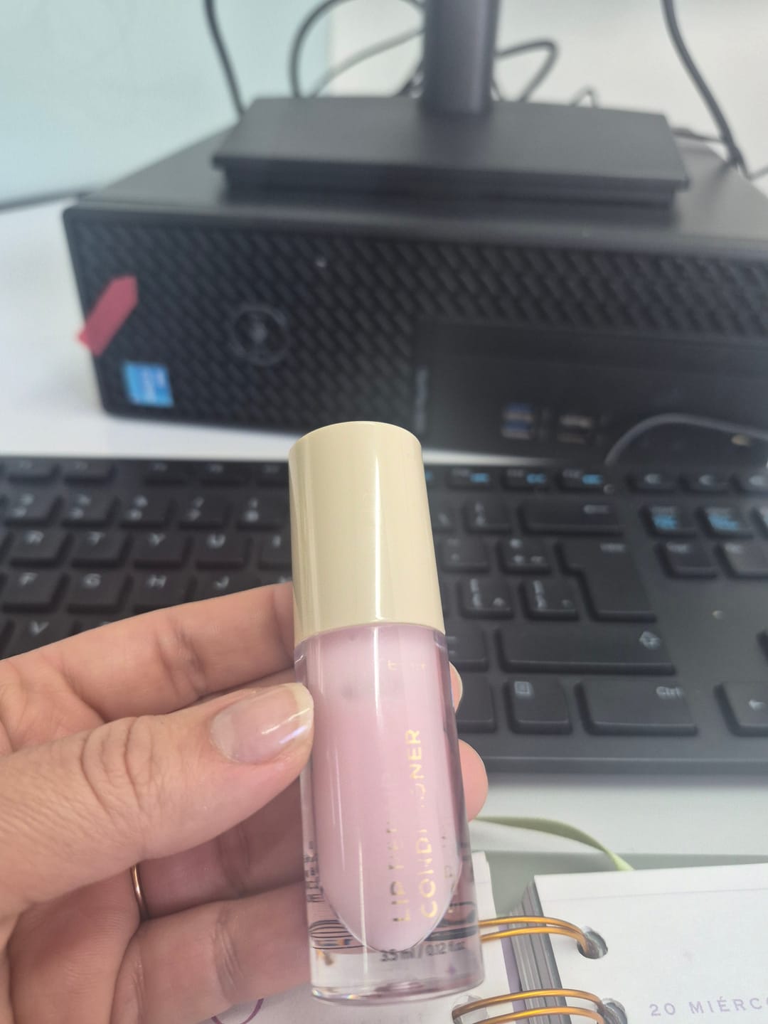 Customer photo review of LIP REPAIR CONDITIONER SERUM