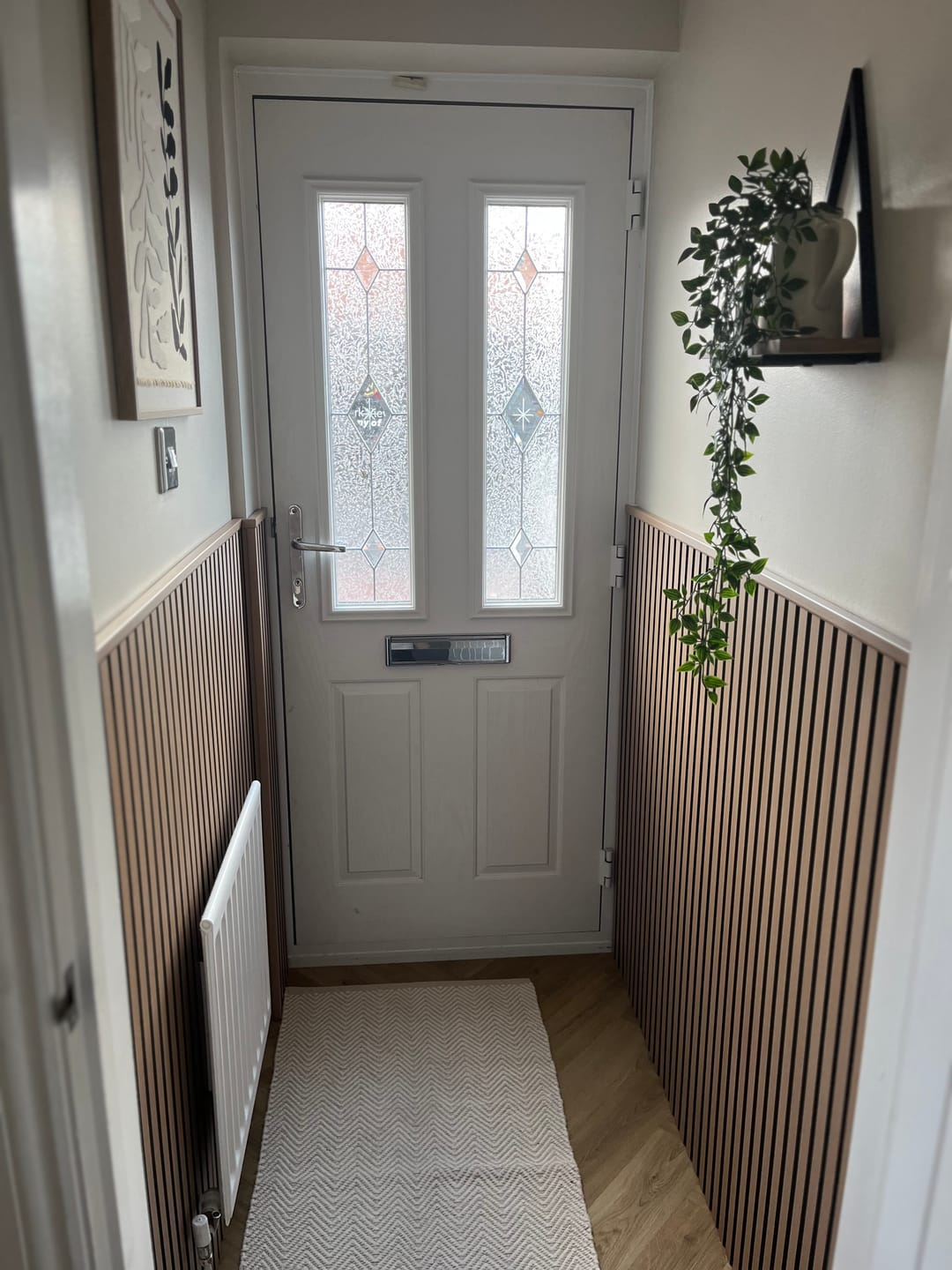 Customer photo review of Acoustic Wall Panel End Trim (Multiple Colours)