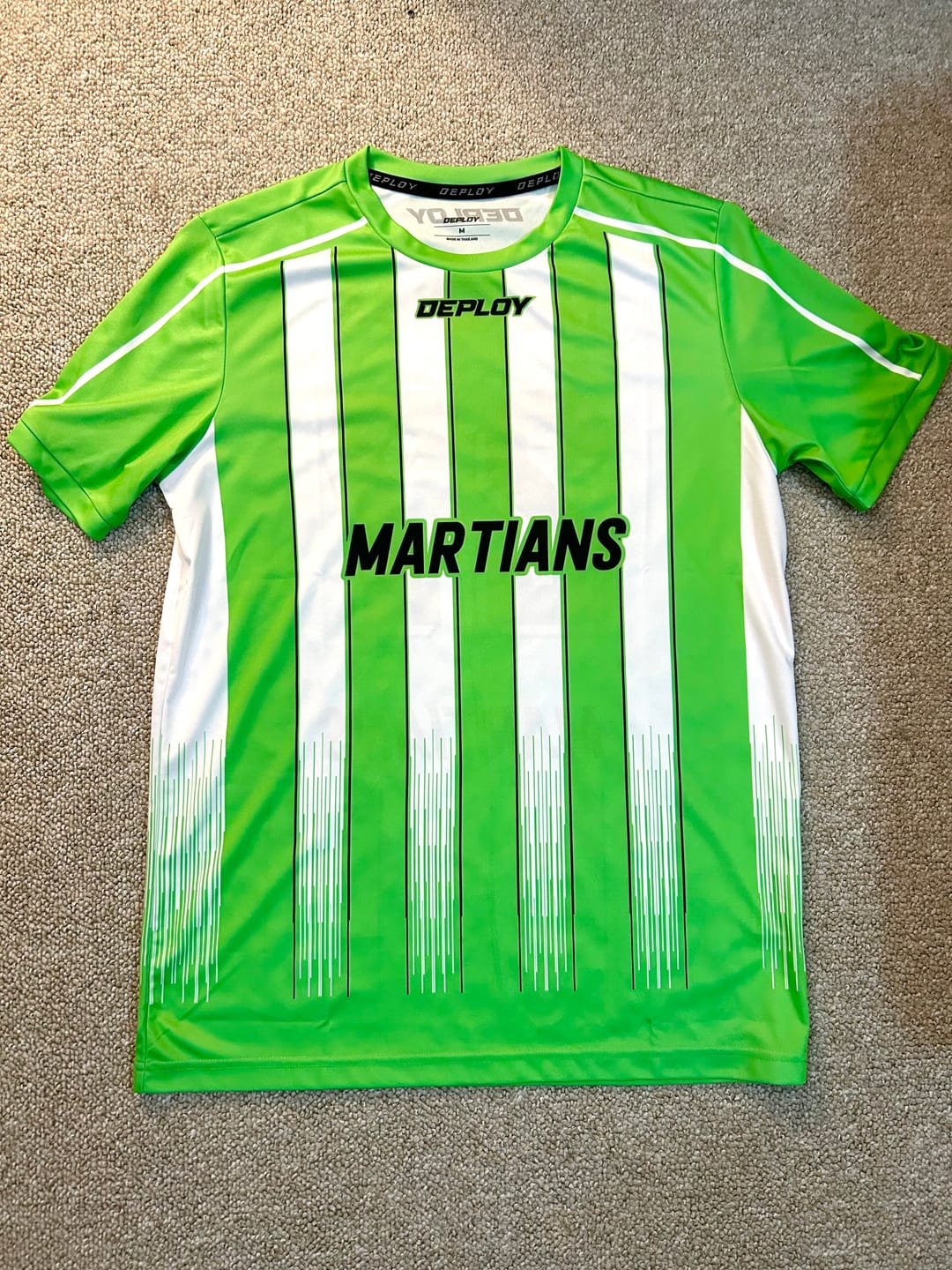 Customer photo review of FLIGHT JERSEY 27 - GREEN