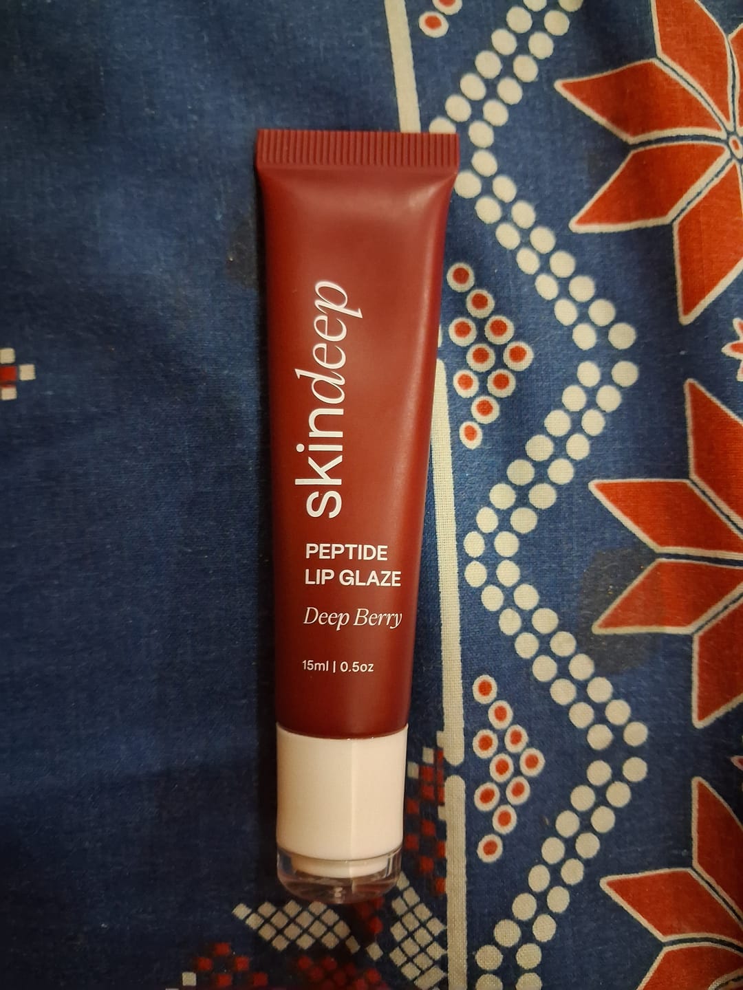 Customer photo review of » Peptide Lip Glaze (100% off)