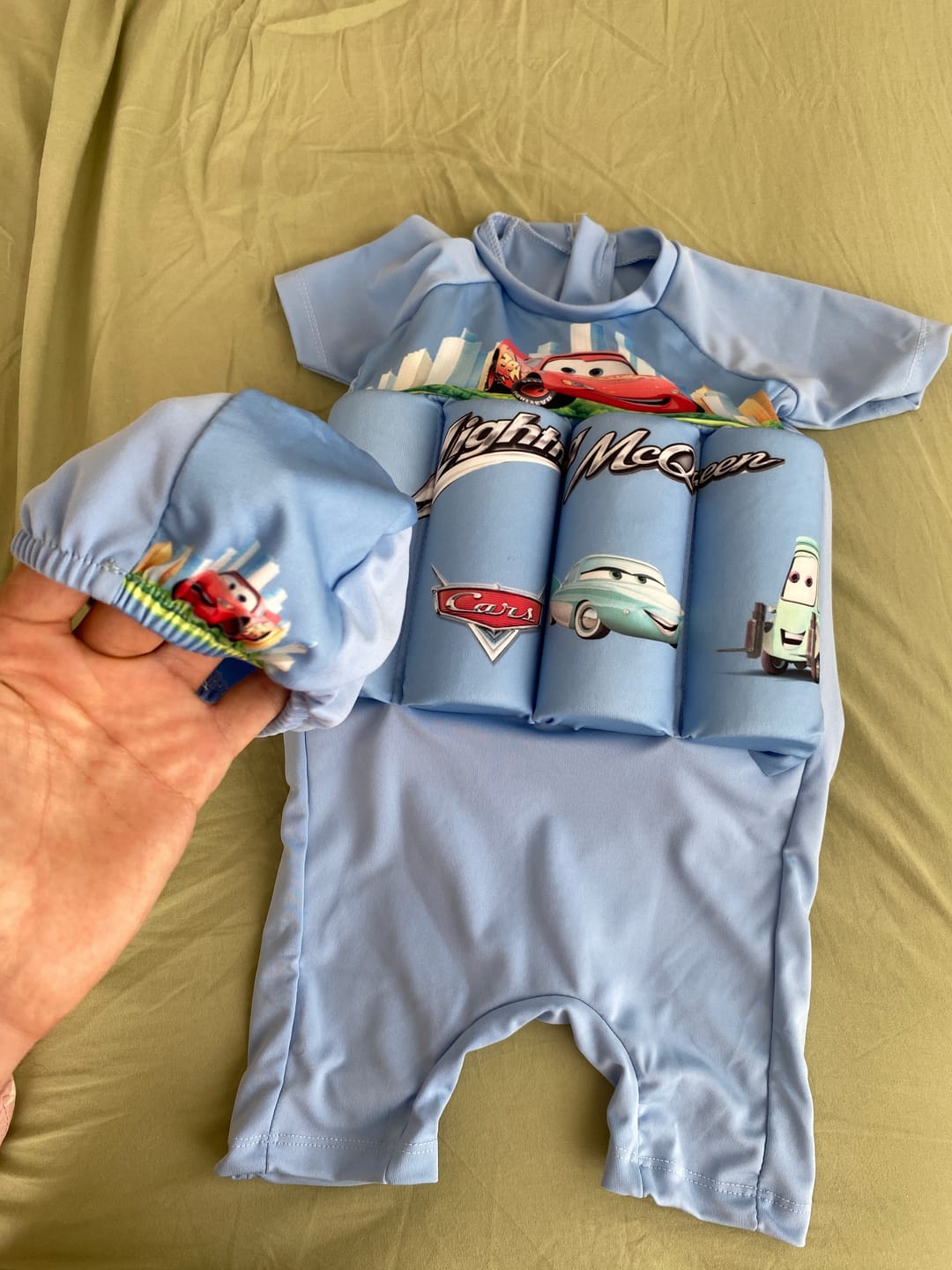 Customer photo review of Yüzmeyi Öğreten Çocuk Mayosu | Batmaz Mayo