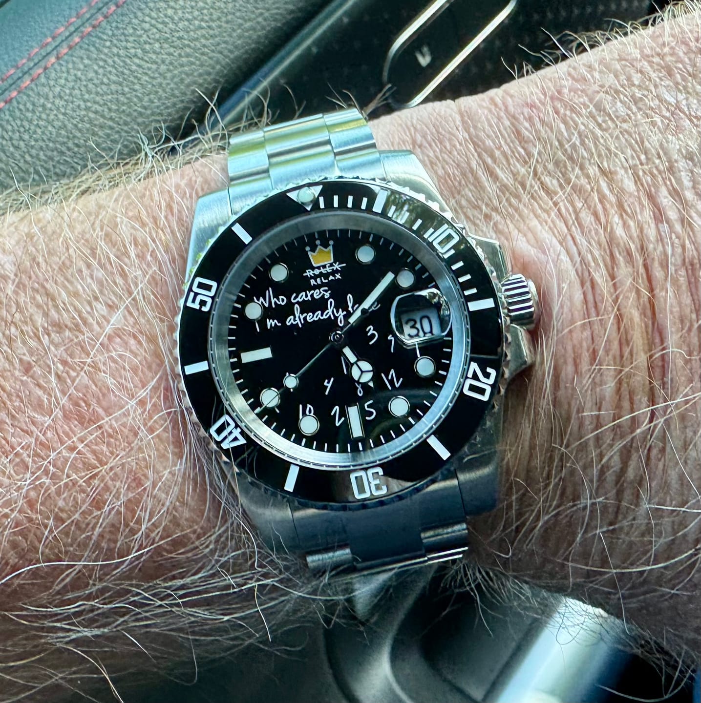 Customer photo review of HYDROCORE CLASSIC WATCH