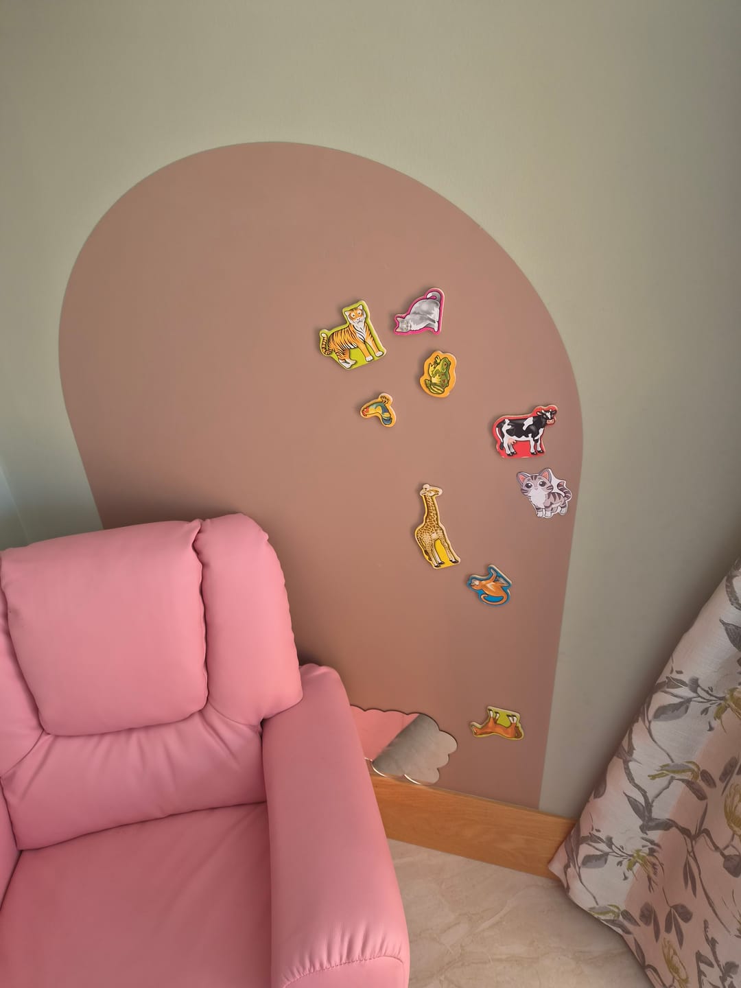Customer photo review of Magnetic Wall Board