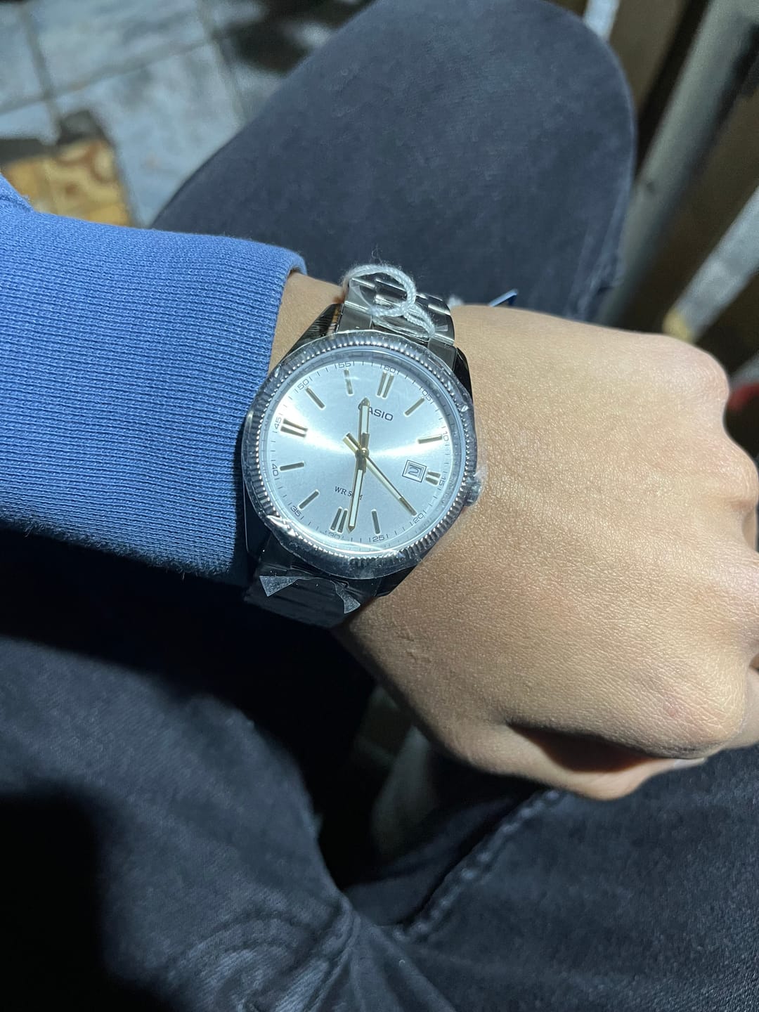 Customer photo review of Reloj Casio Análogo MTP-1302D-7A2V Blanco