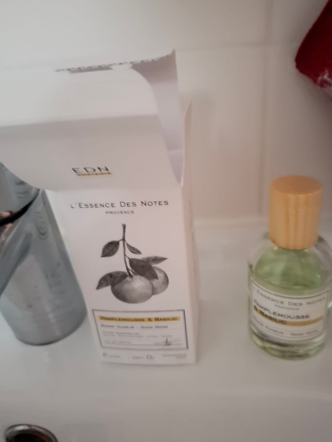 Customer photo review of Pamplemousse & Basilic