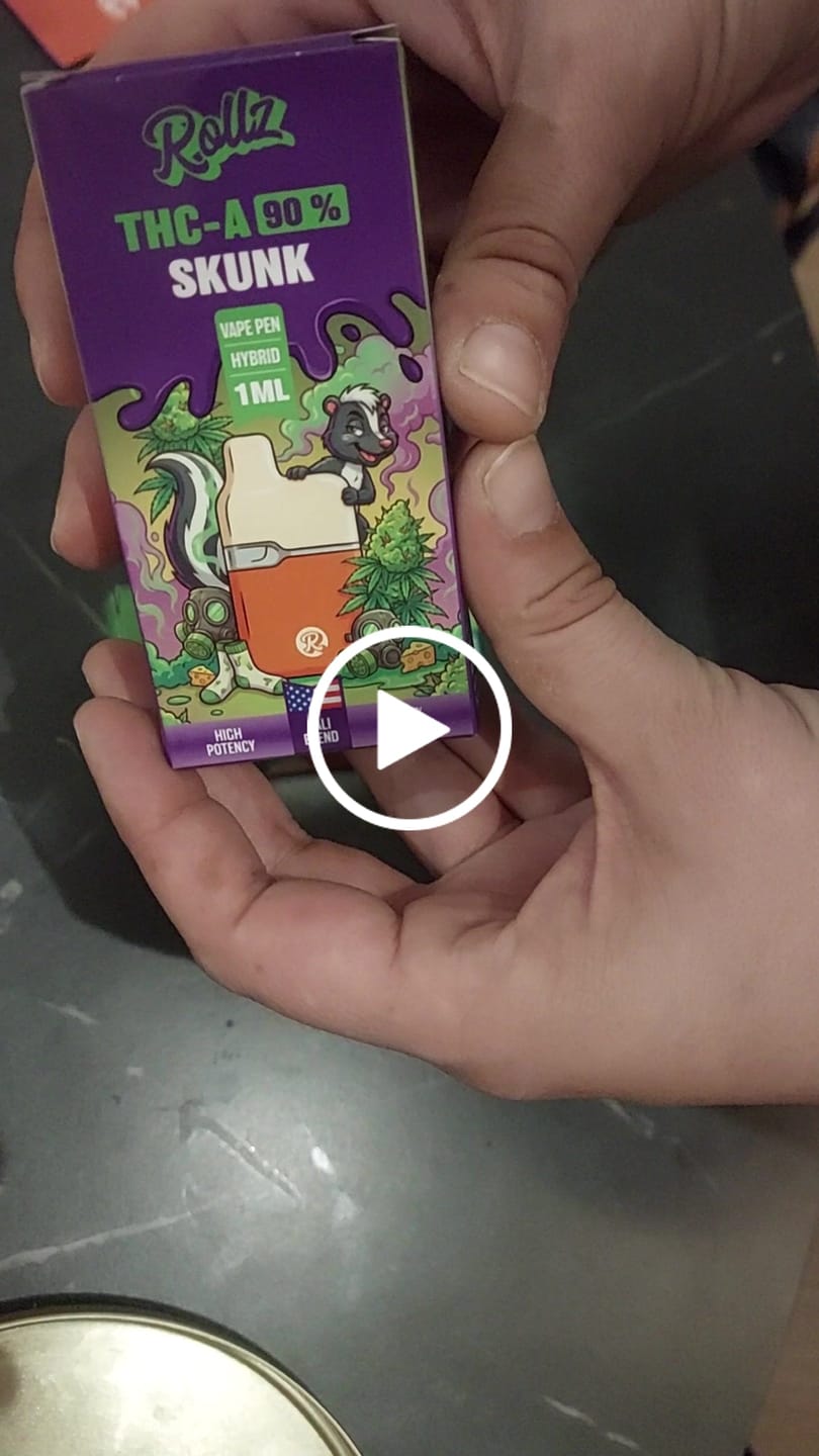 Customer video review of 1ML THCA VAPE