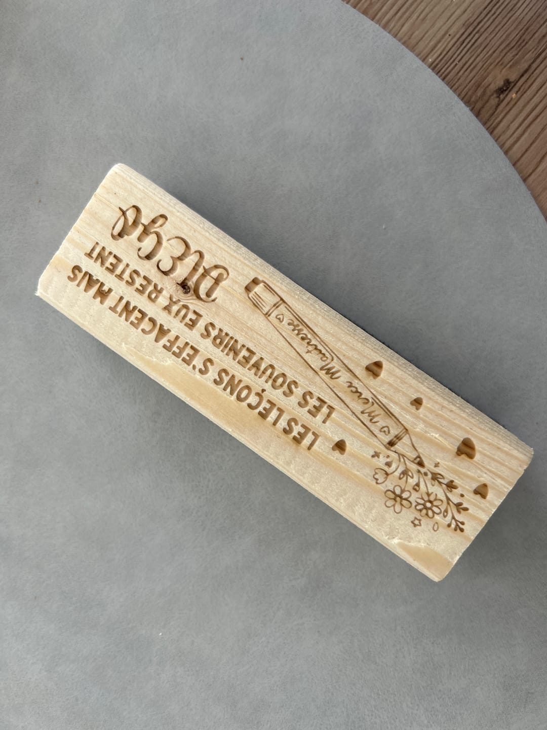Customer photo review of Brosse - Feutre