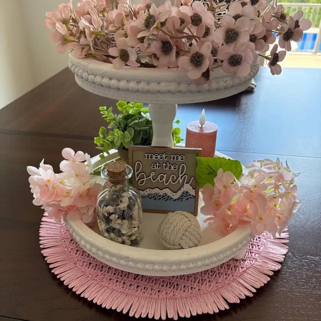 Customer photo review of Nautical Themed Tiered Tray Decor Bundle