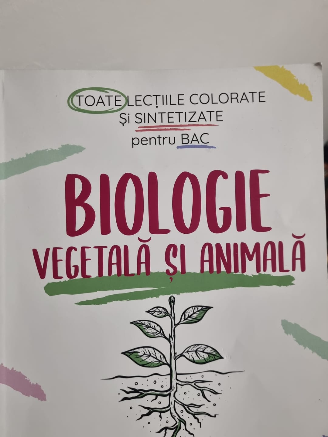 Customer photo review of Carte Biologie Vegetală și Animală Bacalaureat (clasele IX-X) Bacademia