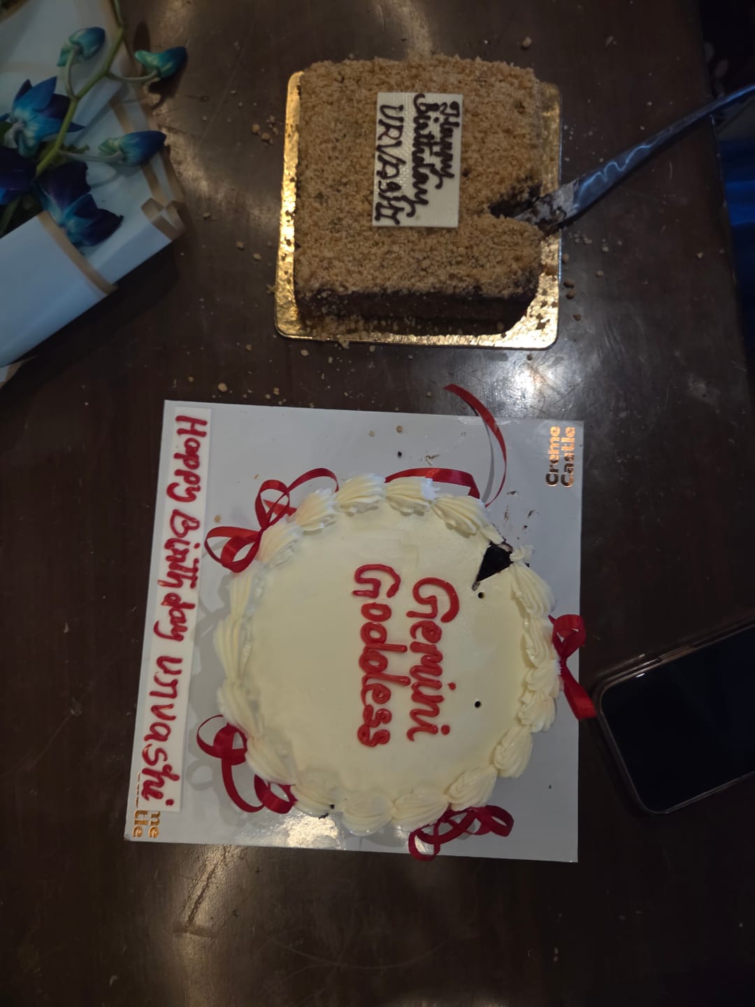 Customer photo review of Gemini Horoscope Theme Cake