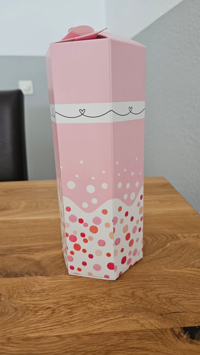 Customer photo review of Weinglas - Geschenkverpackung