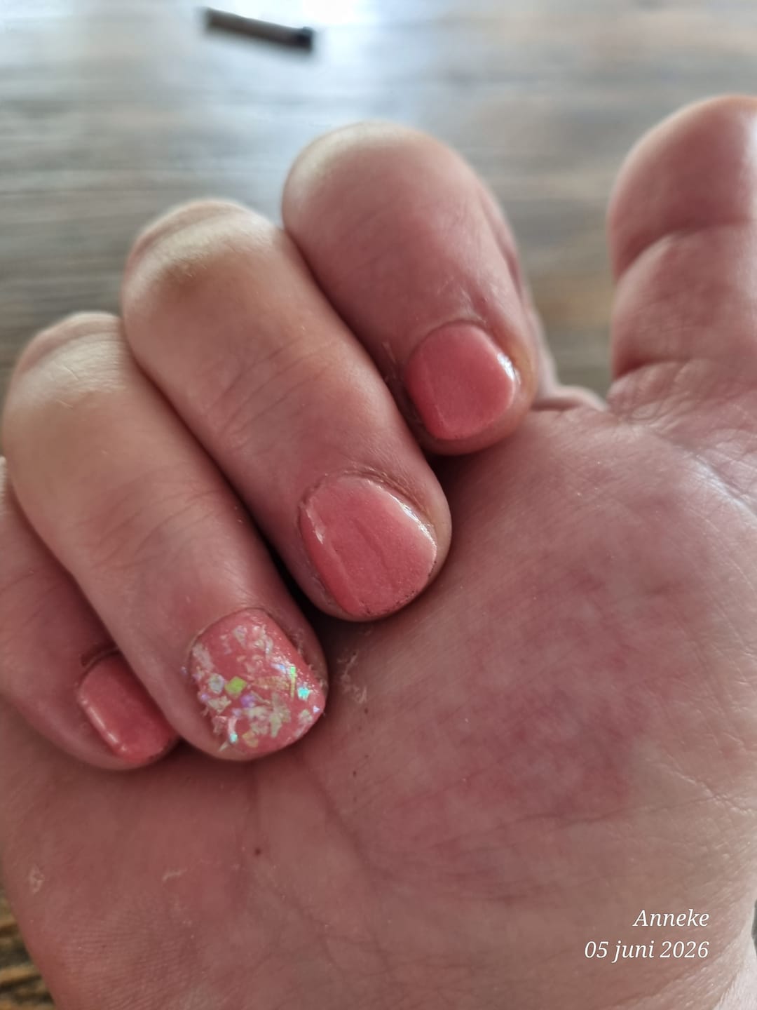 Customer photo review of Mermaid Dipping Powder