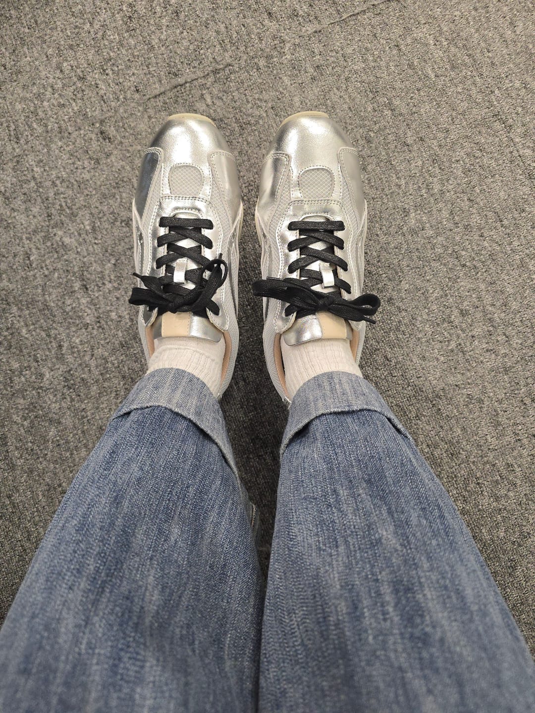 Customer photo review of Colette ♥ Coloured Panel Sneakers