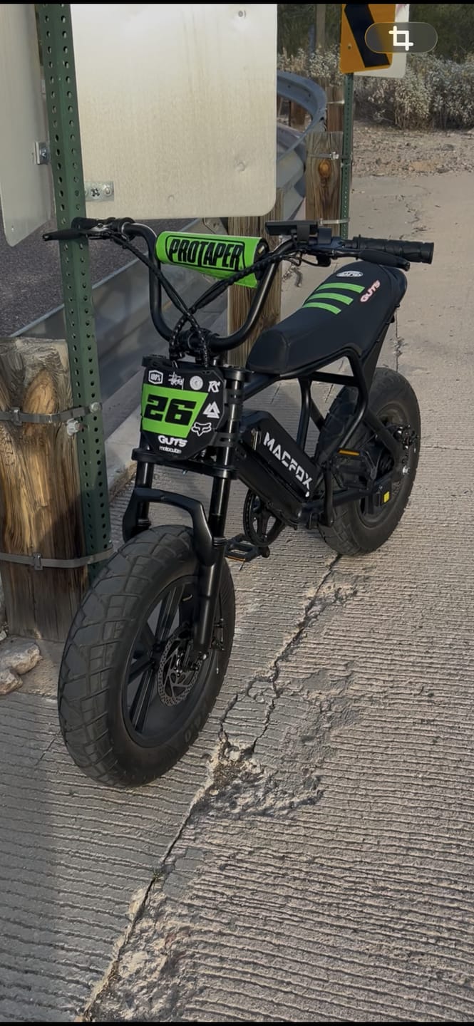 Customer photo review of Macfox E-bike M16