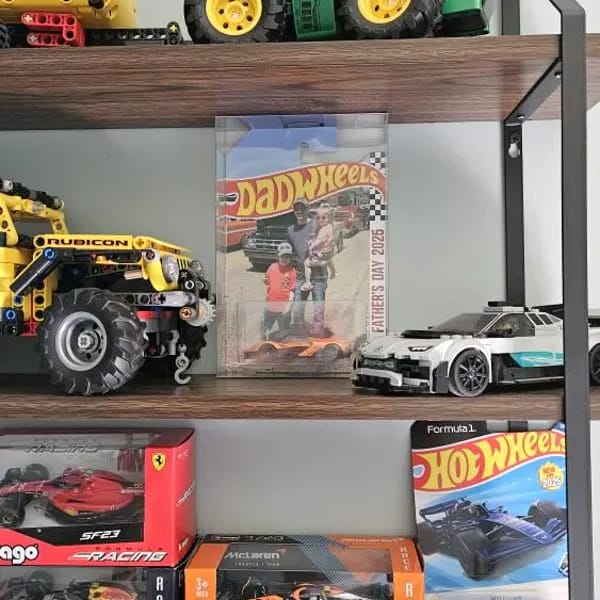 Customer photo review of Personalized Lover's Toy Dream Car Dad's Toy Dream Car Packaging Best Gift for Dad,Husband,Boyfriend