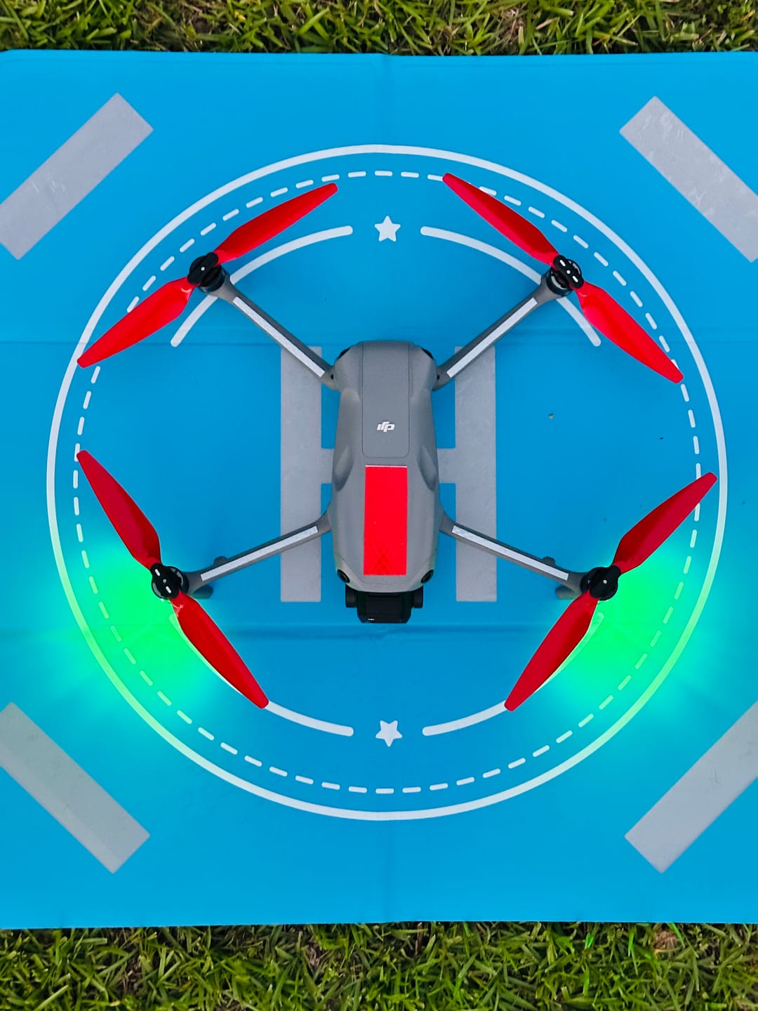 Customer photo review of DJI Air 3 STEALTH Upgrade Propellers - x4 Red