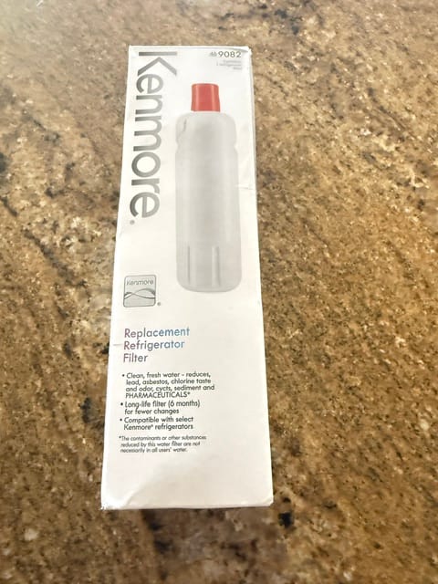 Customer photo review of Kenmore 9082, 46-9082 Refrigerator Water Filter Replacement